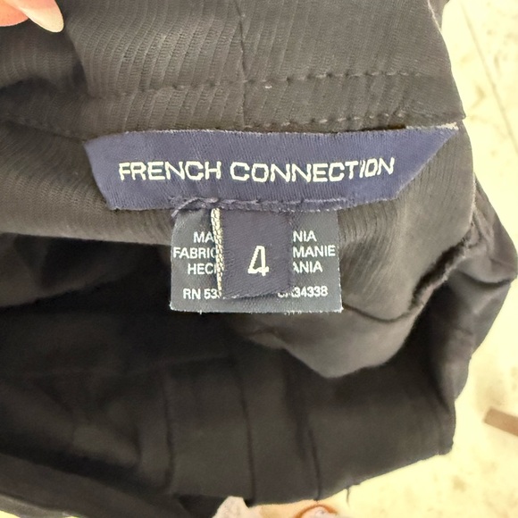 French Connection Black Strapless Dress - Picture 6 of 9